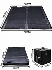 Dry Cryotherapy Ice Blanket System for Home Cold Therapy