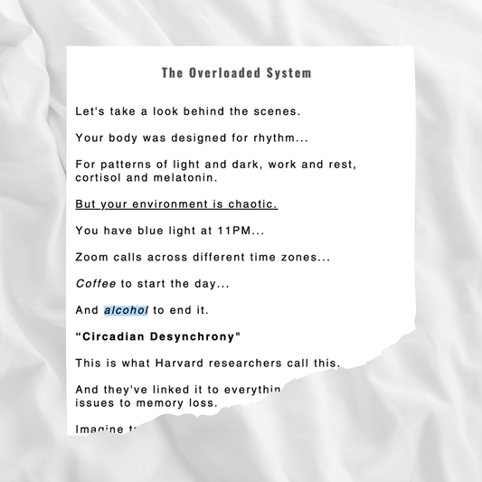 Reclaim Your Edge With Sleep | A 6-Day Sleep Framework for High Performers