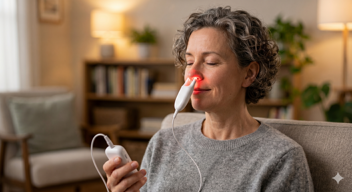 Nose + Ear Light Device - TWO DEVICES in ONE !