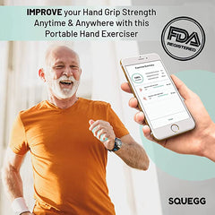 Squegg – Digital Hand Grip/ Pinch Strengthener