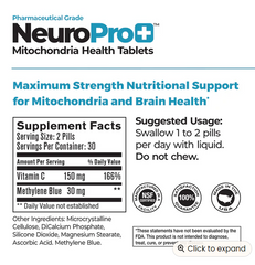 NeuroPro Plus Mitochondria Health Tablets